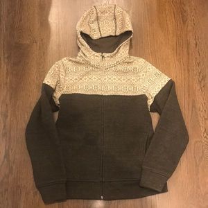 Small Patagonia jacket full zip with hood